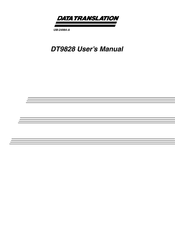 Data Translation DT9828 User Manual