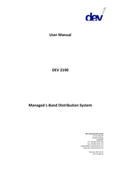 DEV 2190 User Manual