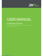 ZKTeco FHT2311 User Manual