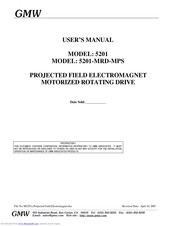 GMW 5201-MRD-MPS User Manual