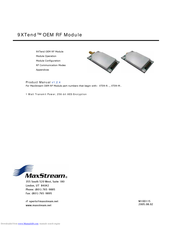 MaxStream 9XTend Product Manual