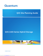 Quantum QXS-456 Site Planning Manual