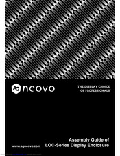 AG Neovo LOC-32 Assembly Manual