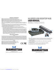 Manhattan Hi-Speed USB Desktop Hub User Manual