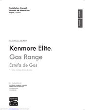 Kenmore 721.7603 series Installation Manual