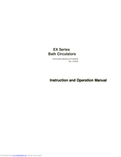 Thermo Scientific EX-411 Instruction And Operation Manual