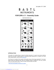 Bastl Instruments POPCORN v1.1 Assembly Manual
