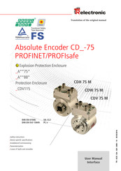 Relectronic CDH 75 M User Manual