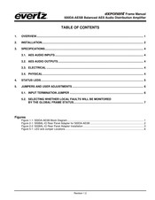 evertz 500DA-AESB Manual