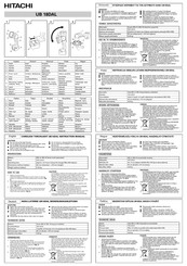 Hitachi UB 18DAL Instruction Manual