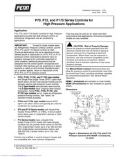 Penn P70E Installation Instructions Manual