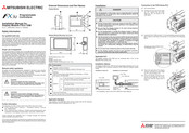 Mitsubishi Electric FX3U-7DM Installation Manual