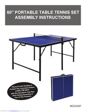 Bluewave NG2305P Assembly Instructions Manual