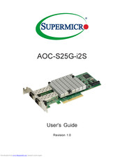 Supermicro AOC-S25G-i2S User Manual