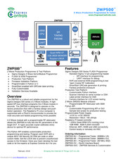 Express Controls ZWP500 Quick Start Manual