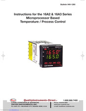 Dwyer Instruments 16A2 Series Instructions Manual