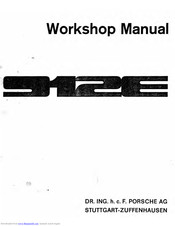 Porsche 912E Workshop Manual