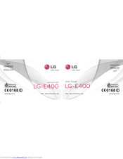 Lg LG-E400 User Manual