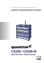 HBM QuantumX CX22B-W Operating Manual
