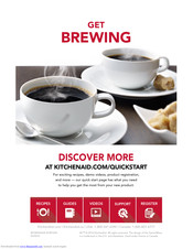 Kitchenaid KCM1204 Manuals | ManualsLib