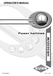 KUHN HR303D Operator's Manual