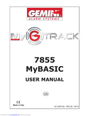 Gemini gtrack 7855 MyBASIC User Manual