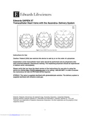 Edwards SAPIEN XT Instructions For Use Manual