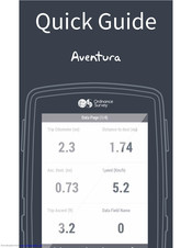 Ordnance survey Velo Quick Manual