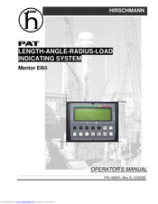 Hirschmann Mentor EI65 Operator's Manual