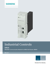 Siemens SIRIUS PROFINET Manual