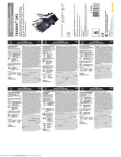 ejendals TEGERA 292 Instructions For Use Manual