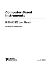 NI 2501 User Manual