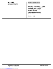 Fuji Electric PXR Instruction Manual