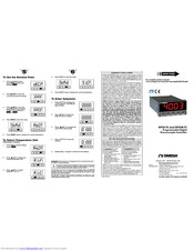 Omega DP25-TC Quick Start Manuals