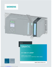 Siemens DQ 16x24VDC/0.5A HF User Manual