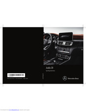 Mercedes-Benz Audio 20 Operating Instructions Manual