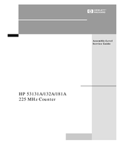 HP 53132A Assembly And Service Manual