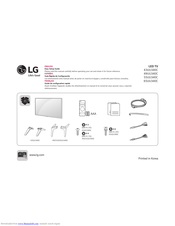 LG 49UU340C Owner's Manual