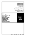 Mascot 9241 Instructions For Use