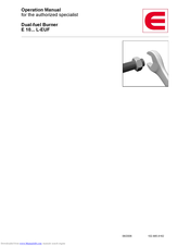 ECB E10.12000.37 L-EUF Operating Manual