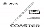 Toyota Coaster 2015 Owner's Manual