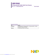 NXP Semiconductors LPCXpresso4367 User Manual