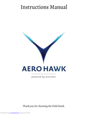 Aero Hawk Field Hawk Instruction Manual