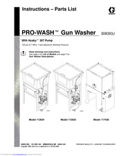 Graco PRO-WASH 117438 Instructions And Parts List