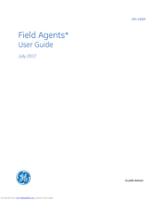 GE Embedded Field Agent User Manual