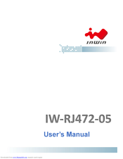 Inwin IW-RJ472-05 User Manual