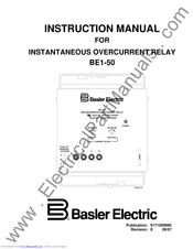 Basler BE1-50 Instruction Manual