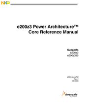 Freescale Semiconductor e200z3 Reference Manual