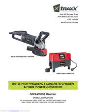 TRAXX P4000 Operation Manual