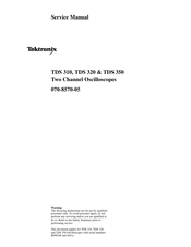Tektronix TDS 320 Service Manual